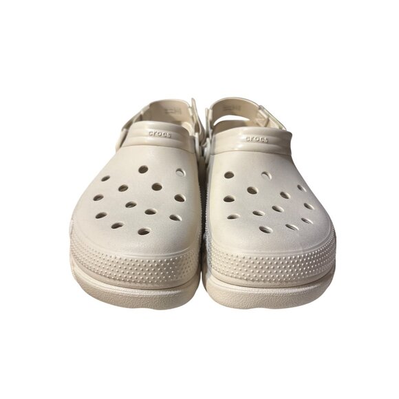 Classic Crocs All-Terrain Clogs In Beige Size M17 Lightweight Comfortable Casual - Picture 3 of 10